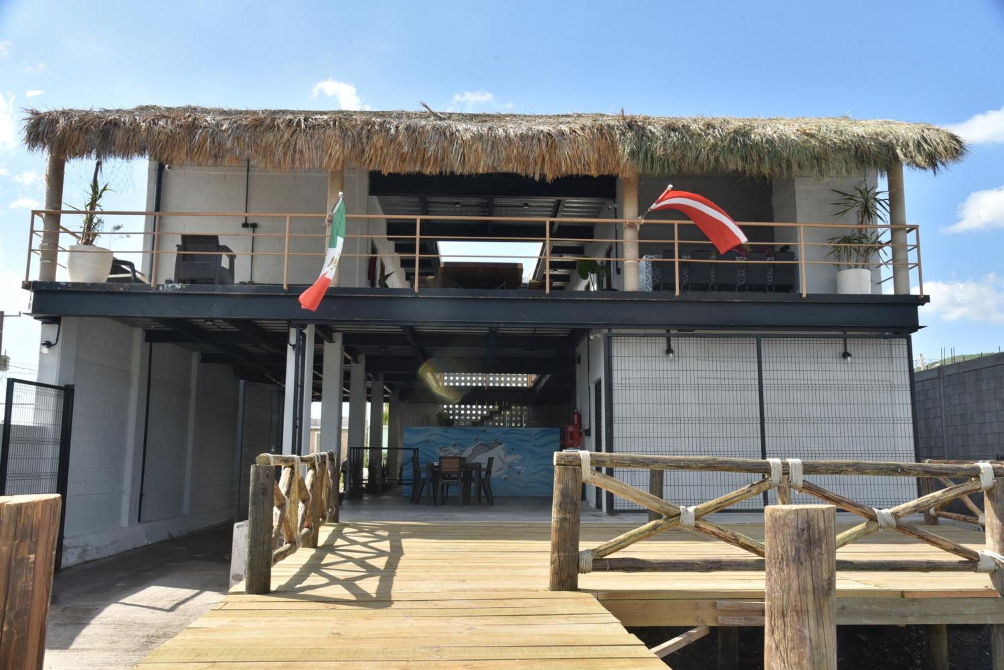 Hotel Sealion Dive Center Topolobampo Exterior foto